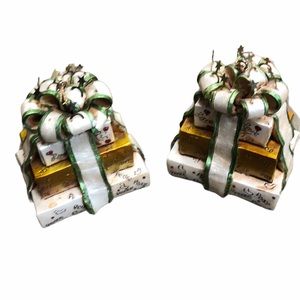 2 Stack of Gift Christmas Ornament